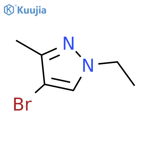4-Bromo-1-ethyl-3-methyl-1H-pyrazole structure