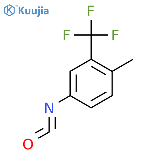 4-Methyl-3-(trifluoromethyl)phenylisocyanate structure
