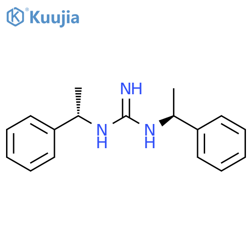 GUANIDINE, N,N'-BIS[(1S)-1-PHENYLETHYL]- structure