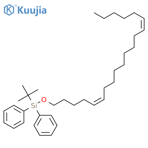 SILANE, (1,1-DIMETHYLETHYL)[(5Z,14Z)-5,14-EICOSADIENYLOXY]DIPHENYL- structure