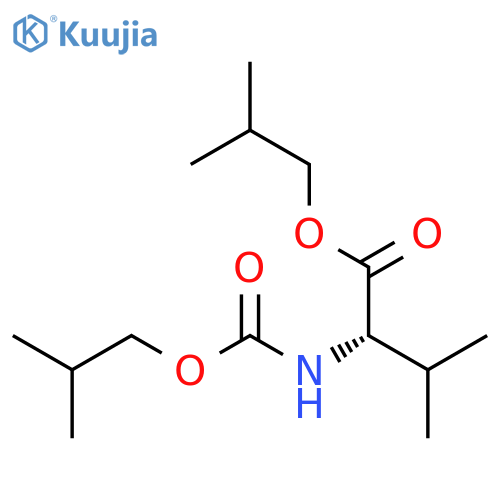 L-VALINE, N-[(2-METHYLPROPOXY)CARBONYL]-, 2-METHYLPROPYL ESTER structure