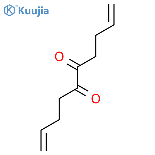 1,9-Decadiene-5,6-dione structure