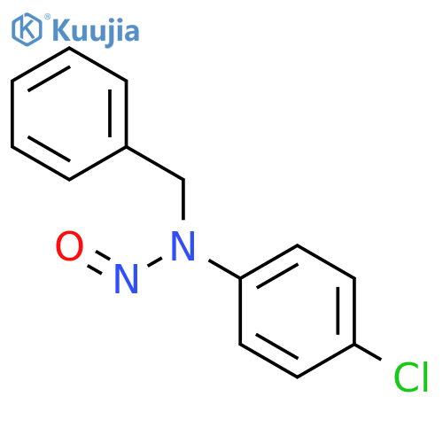 BENZENEMETHANAMINE, N-(4-CHLOROPHENYL)-N-NITROSO- structure