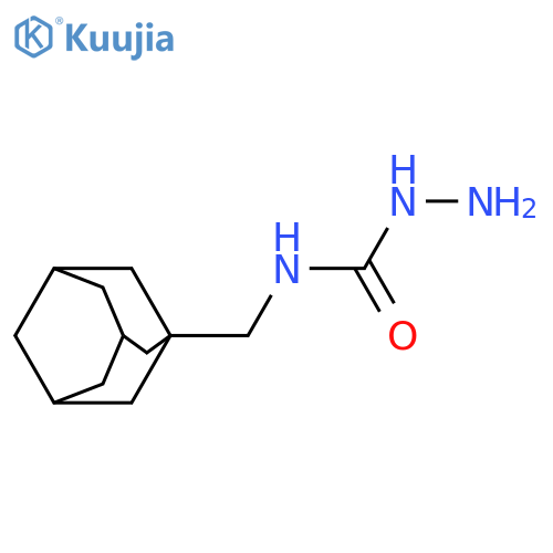 1-(1-adamantylmethyl)-3-amino-urea structure