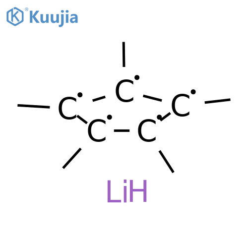 Lithium,(1,2,3,4,5-pentamethyl-2,4-cyclopentadien-1-yl)- structure