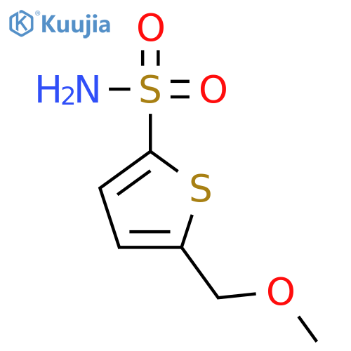 5-(methoxymethyl)thiophene-2-sulfonamide structure