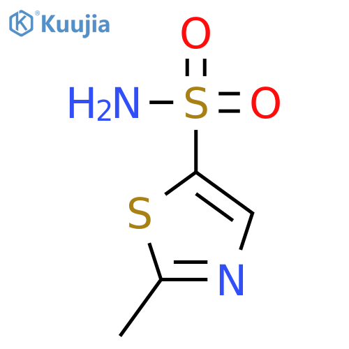 2-methyl-1,3-thiazole-5-sulfonamide structure