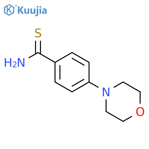 4-(Morpholin-4'-y)lthiobenzamide structure