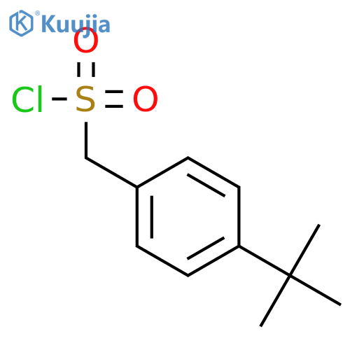 (4-tert-Butylphenyl)methanesulfonyl Dhloride structure