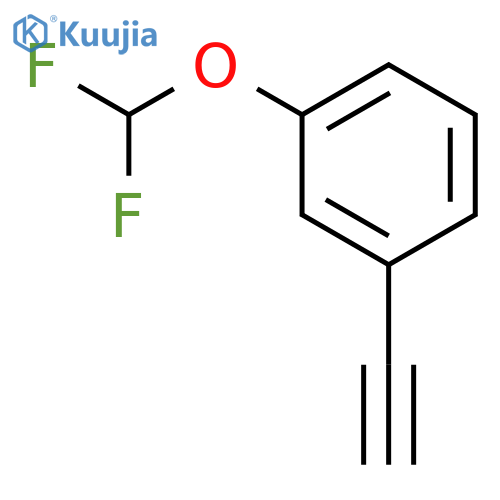 3-(Difluoromethoxy)phenylacetylene structure