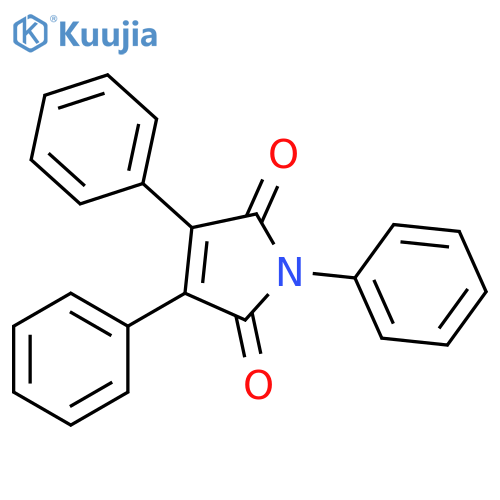 1H-Pyrrole-2,5-dione, 1,3,4-triphenyl- structure