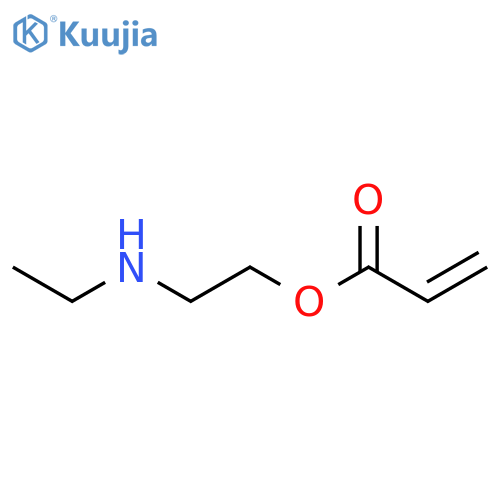 2-Propenoic acid, 2-(ethylamino)ethyl ester structure