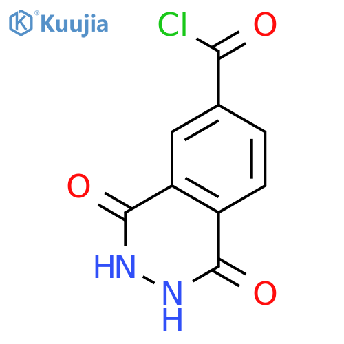 6-Phthalazinecarbonyl chloride, 1,2,3,4-tetrahydro-1,4-dioxo- structure