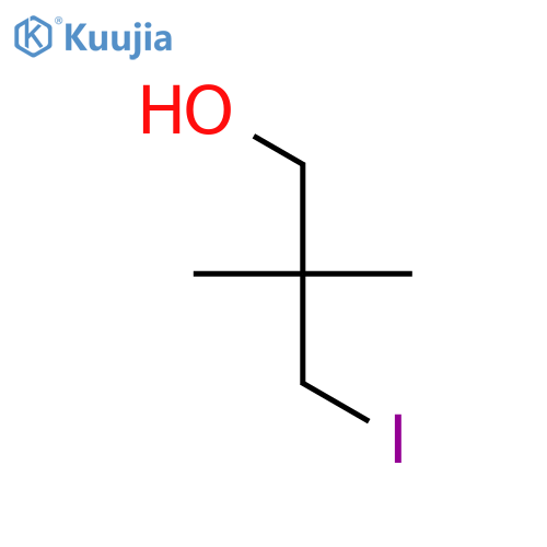 1-PROPANOL, 3-IODO-2,2-DIMETHYL- structure