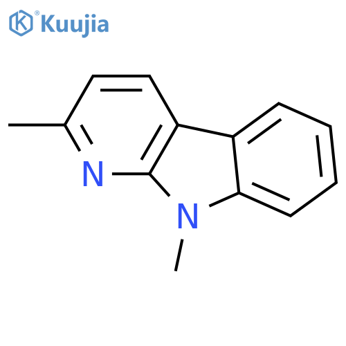 2,9-dimethyl-9H-Pyrido[2,3-b]indole structure