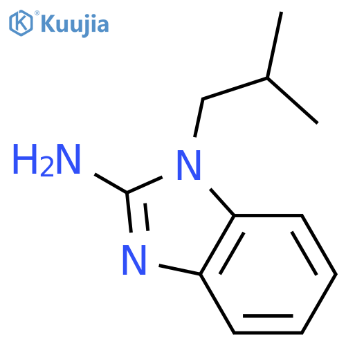 1-isobutyl-1H-benzimidazol-2-amine structure