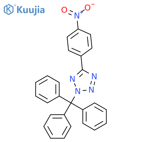 2H-Tetrazole, 5-(4-nitrophenyl)-2-(triphenylmethyl)- structure