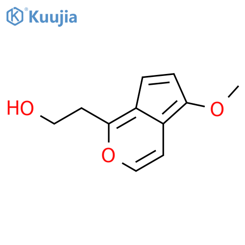 6-BENZOFURANETHANOL, 5-METHOXY- structure
