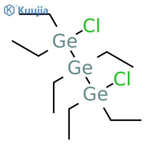 Chloro(diethyl)germyl--diethyl-lambda~2~-germane (2/1) structure