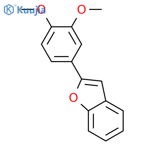 Benzofuran, 2-(3,4-dimethoxyphenyl)- structure