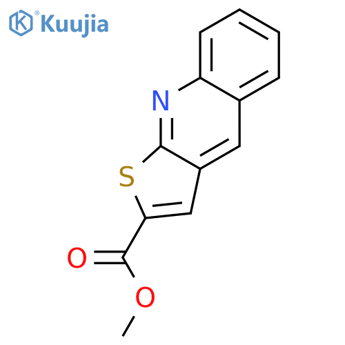 Methyl thieno2,3-bquinoline-2-carboxylate structure