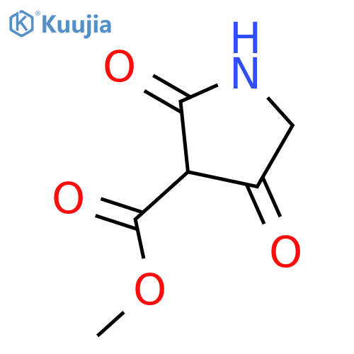 methyl 2,4-dioxopyrrolidine-3-carboxylate structure