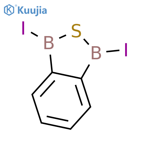 2,1,3-BENZOTHIADIBOROLE, 1,3-DIHYDRO-1,3-DIIODO- structure