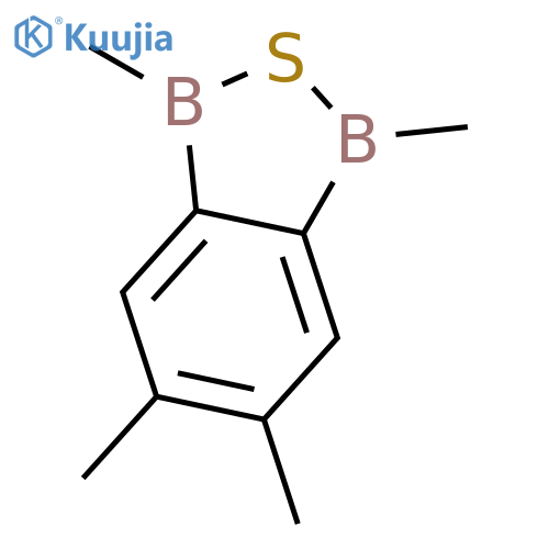 2,1,3-BENZOTHIADIBOROLE, 1,3-DIHYDRO-1,3,5,6-TETRAMETHYL- structure