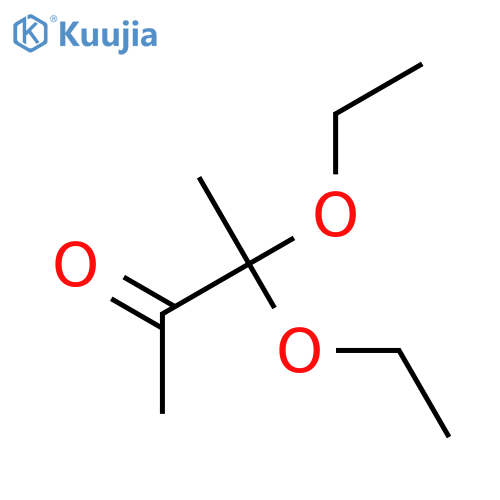 3,3-diethoxybutan-2-one structure