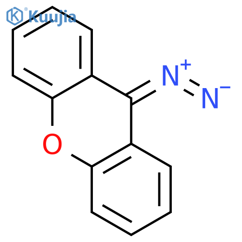 9H-Xanthene, 9-diazo- structure