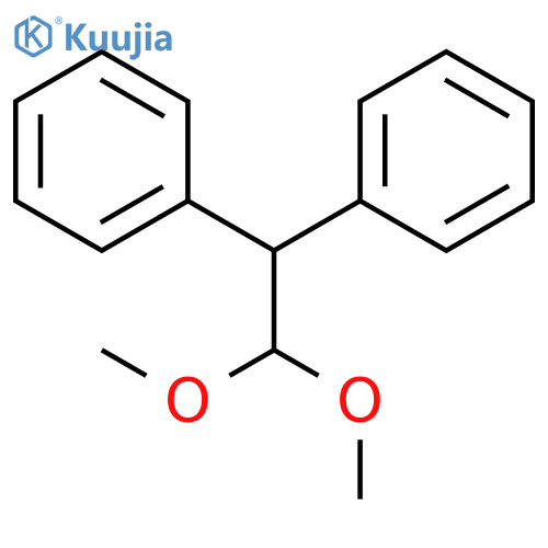 Benzene, 1,1'-(2,2-dimethoxyethylidene)bis- structure