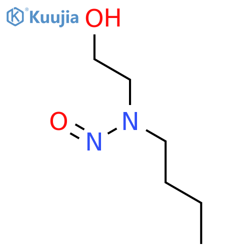 Ethanol,2-(butylnitrosoamino)- structure