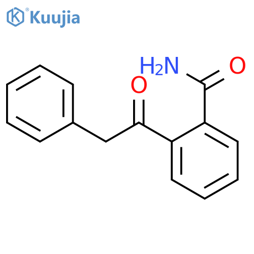 BENZAMIDE, 2-(PHENYLACETYL)- structure