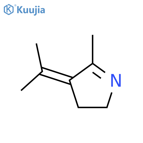 2H-Pyrrole, 3,4-dihydro-5-methyl-4-(1-methylethylidene)- structure