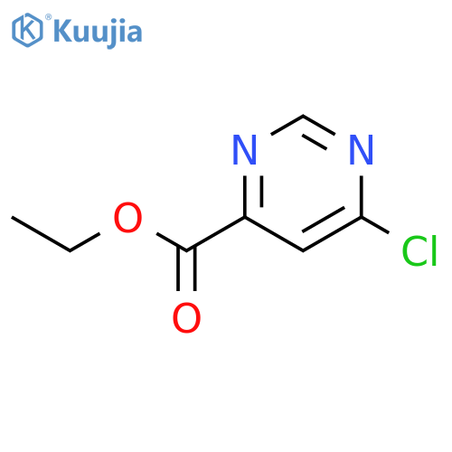 Ethyl 6-chloropyrimidine-4-carboxylate structure