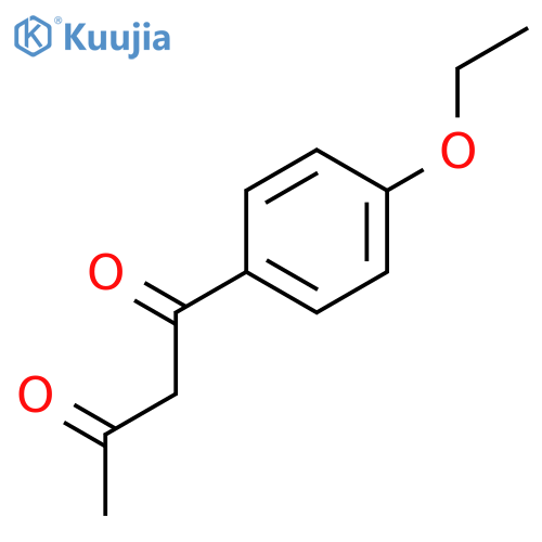1-(4-ethoxyphenyl)butane-1,3-dione structure