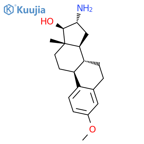 Estra-1,3,5(10)-trien-17-ol, 16-amino-3-methoxy-, (16a,17b)- structure