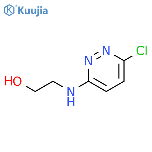 2-[(6-chloropyridazin-3-yl)amino]ethan-1-ol structure