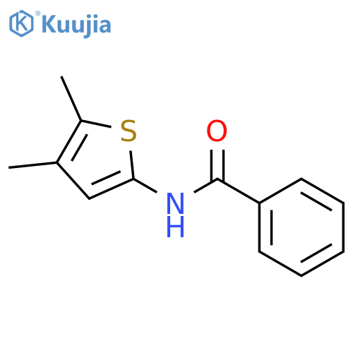 N-(4,5-Dimethyl-thiophen-2-yl)-benzamide structure