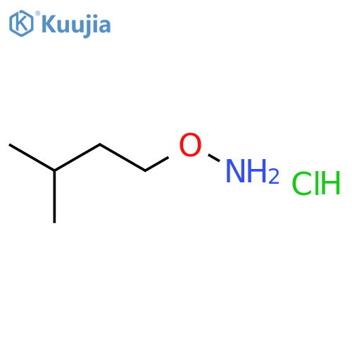 O-(3-methylbutyl)hydroxylamine hydrochloride structure