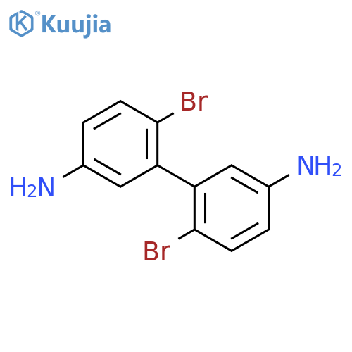 2,2'-Dibromo-5,5'-diaminobiphenyl structure