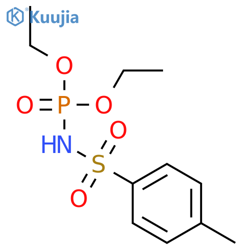 PHOSPHORAMIDIC ACID, [(4-METHYLPHENYL)SULFONYL]-, DIETHYL ESTER structure