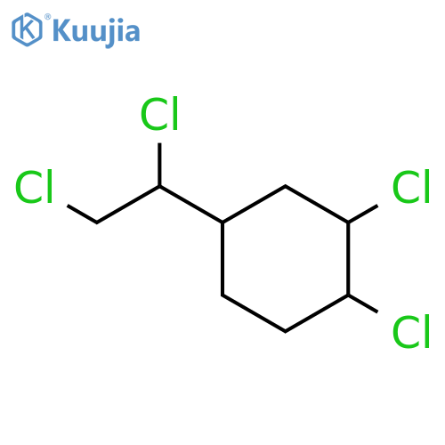 1,2-dichloro-4-(1,2-dichloroethyl)cyclohexane structure