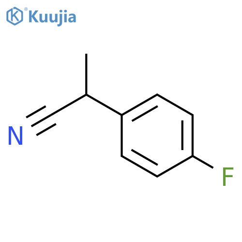 Benzeneacetonitrile,4-fluoro-a-methyl- structure