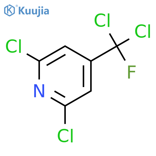 Pyridine, 2,6-dichloro-4-(dichlorofluoromethyl)- structure