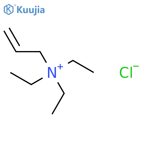 2-Propen-1-aminium, N,N,N-triethyl-, chloride structure
