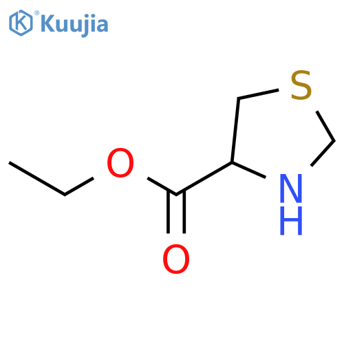 ethyl 1,3-thiazolidine-4-carboxylate structure