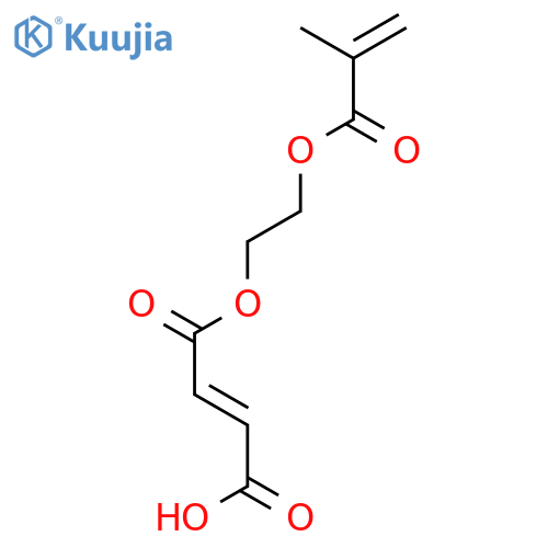 4-(2-(Methacryloyloxy)ethoxy)-4-oxobut-2-enoic acid structure