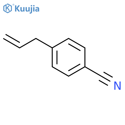 Benzonitrile, 4-(2-propenyl)- structure
