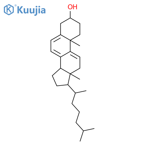 Cholesta-5,7,9-trien-3β-ol structure